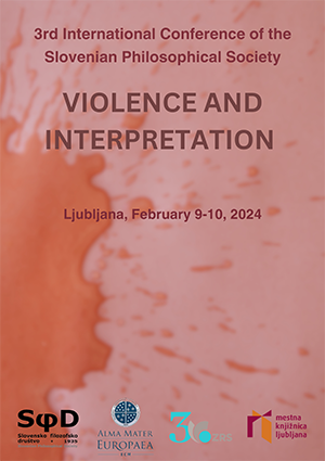 The third SFD international conference and public discussion titled “Violence and Interpretation”